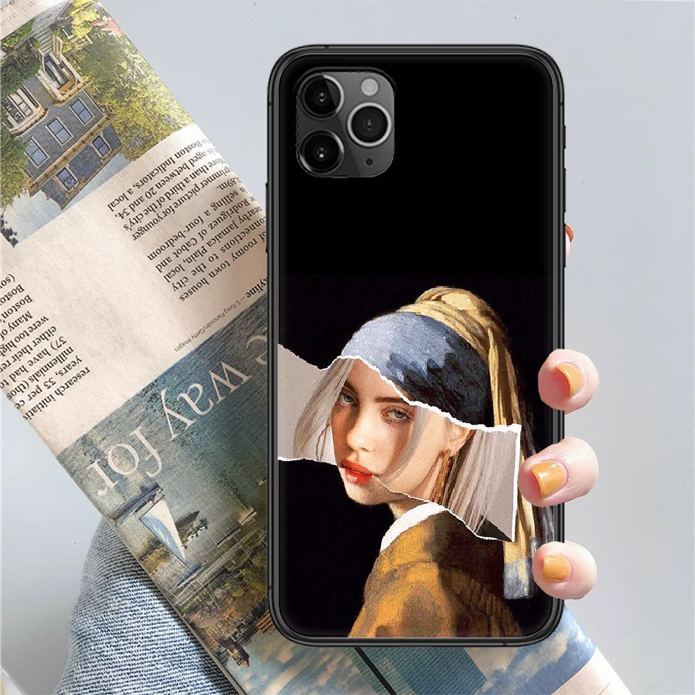 

Singer B-Billies Phone Case Cover Hull For iphone 5 5s se 2 6 6s 7 8 12 mini plus X XS XR 11 PRO MAX black art Etui trend