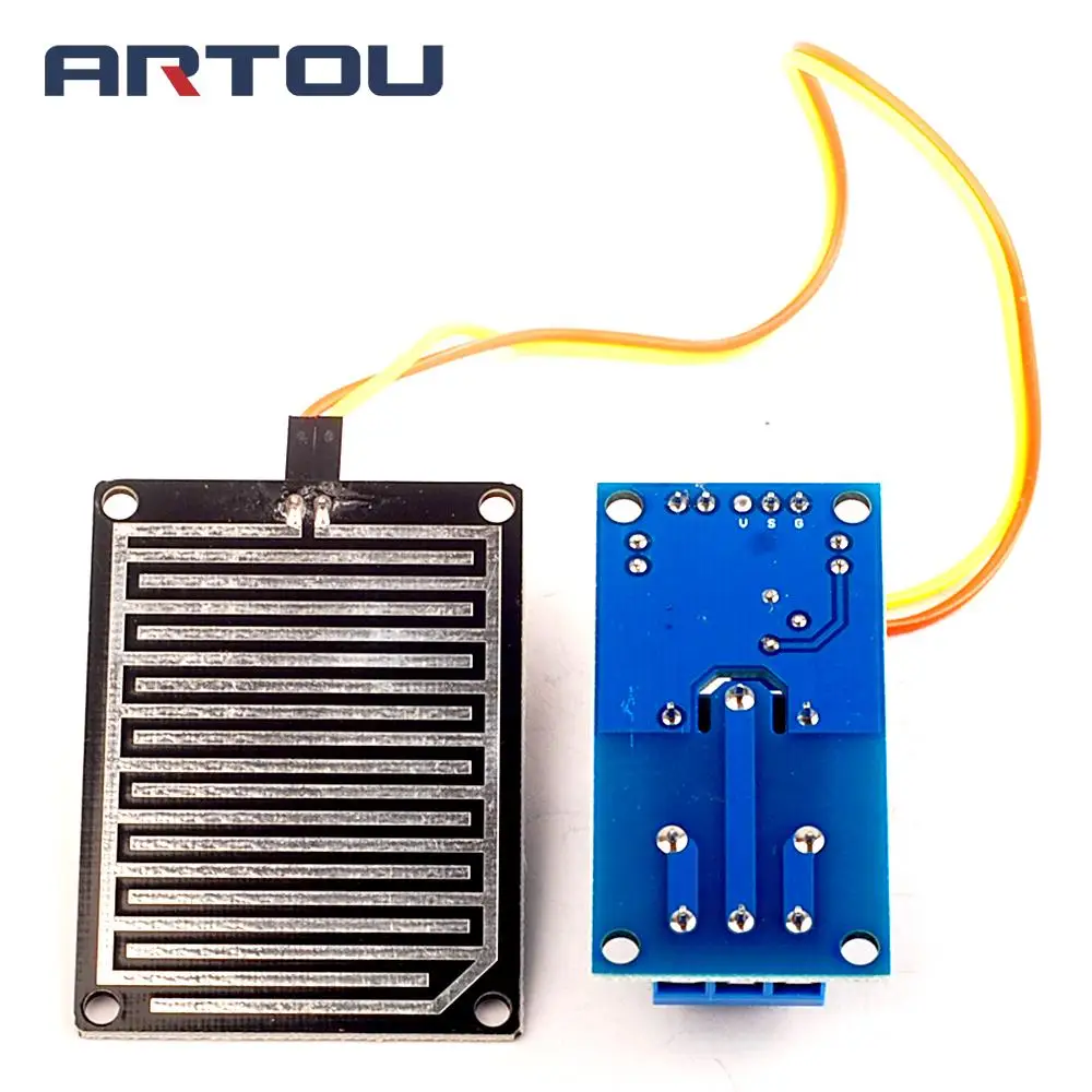 12 В модуль контроллера капель дождя Датчик дождя релейный модуль для Arduino Foliar Moisture M35 монитор погоды