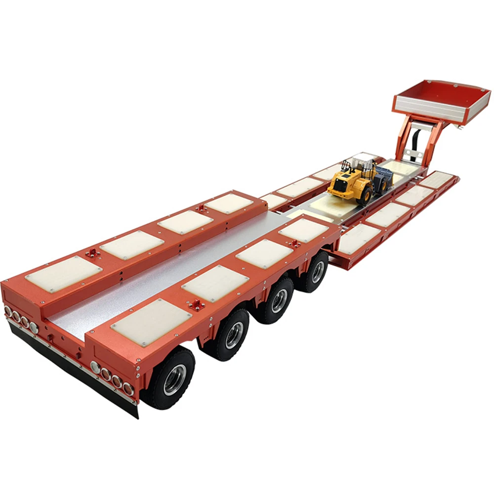 

Игрушки Rc грузовик с ЧПУ тяжелых металлов плоский крепеж для прицепа для 1/14th масштабная модель автомобиля Tamiya по супер скидке трактор SCANIA MAN...