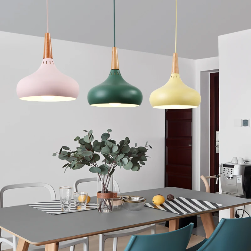 Современные подвесные светильники E27 Led подвесной светильник для столовой