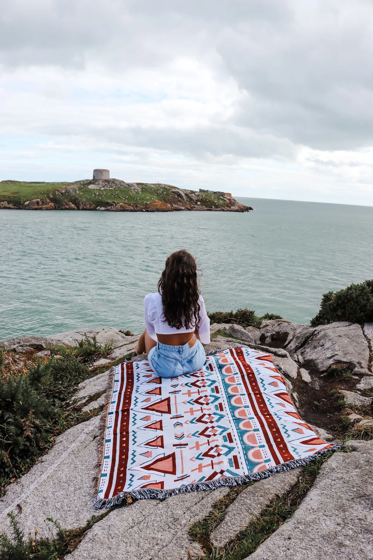 Настенный Гобелен пледы одеяло ковры Геометрия диван Cobertor полотенце Коврик