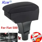 Для Fiat 500 подлокотник интерьер специальные модифицированные детали центр автомобильный подлокотник центр хранения коробка USB