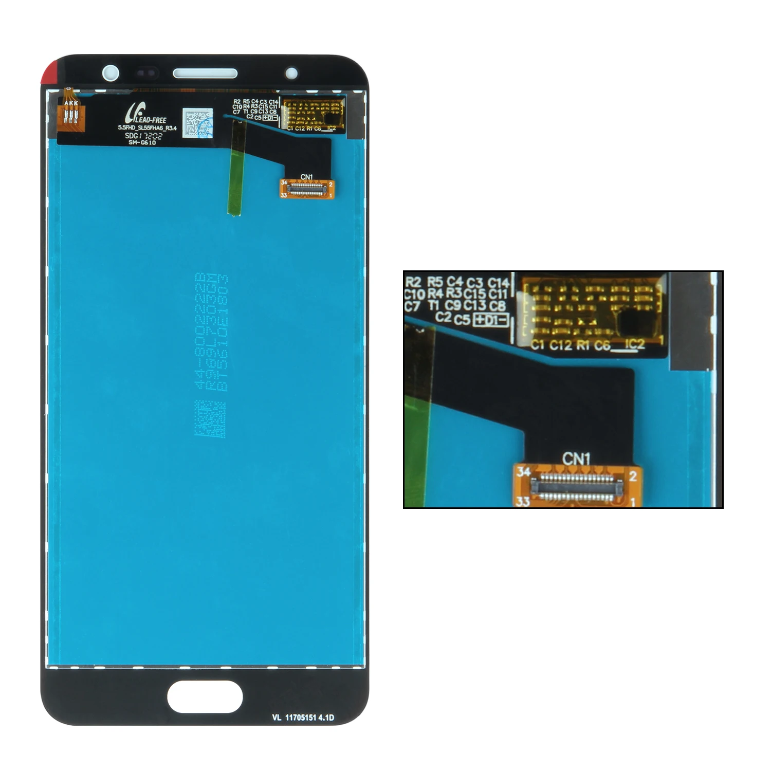 ЖК дисплей для Samsung Galaxy J7 Prime G610 G610F On7 2016 G6100 сенсорный экран с дигитайзером в сборе