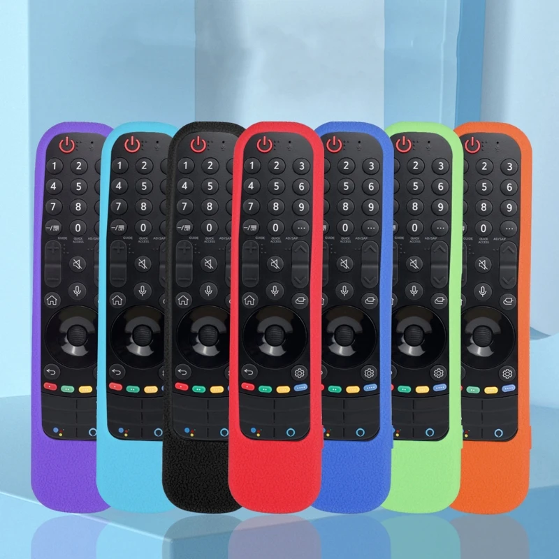 

Silicone Washable Cover Anti-Slip Shockproof Impact-proof Protective Sleeve Compatible with AN-MR21 MR21GA MR21GC Remote