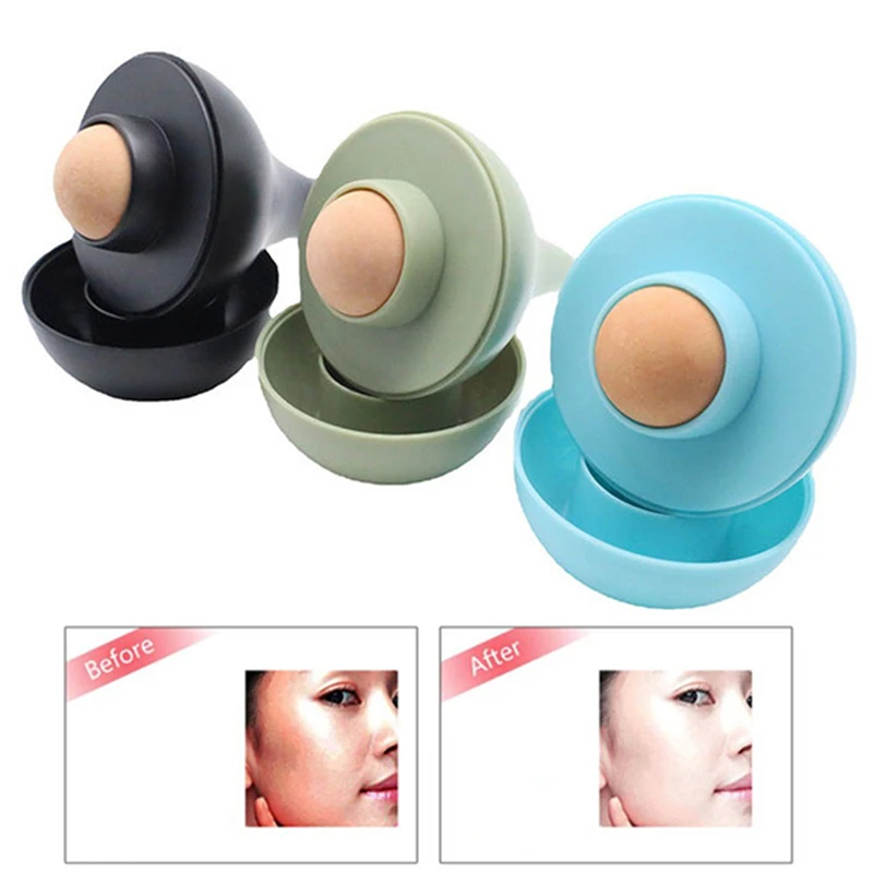 

Натуральный вулканический ролик для контроля жирности, ролик для матового макияжа, инструмент для ухода за кожей лица, ролик для очистки и п...