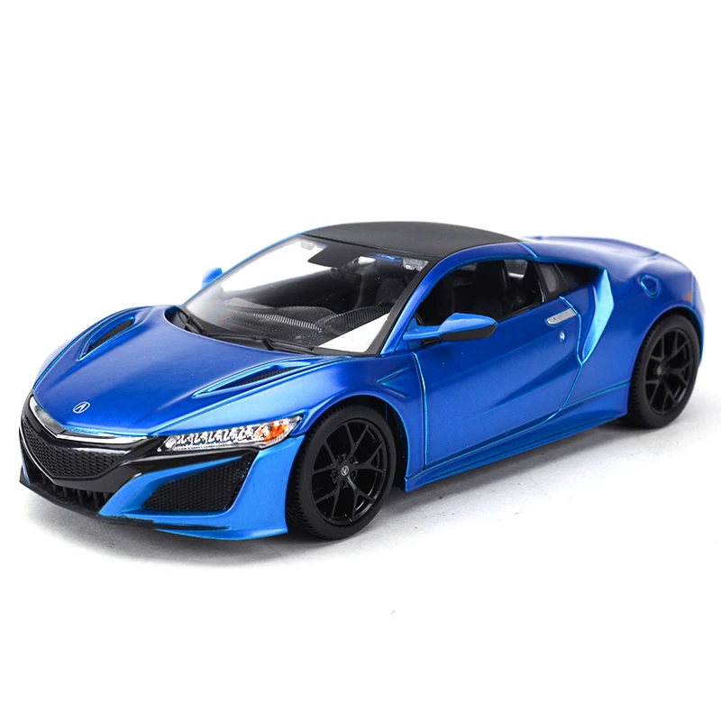 Maisto 1:24 2018 Acura Nsx Sports Car Static Die Cast Vehicles Collectible Model Car Toys