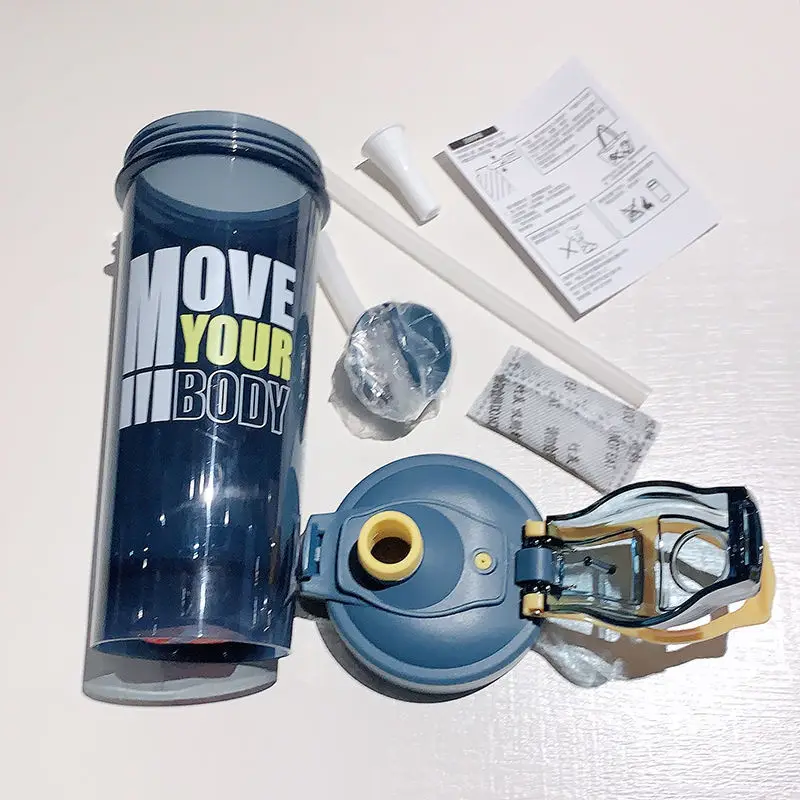 Стакан для воды Ins wind high color shake cup стакан с трубочкой устойчивый к высоким