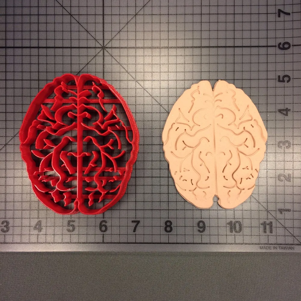 Анатомическое Сердце Резак для печенья набор на заказ 3D печатных резаки пресс