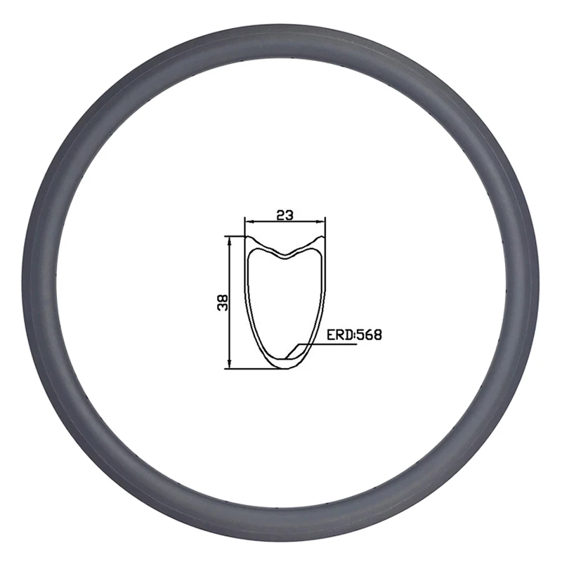 LIENGU High TG Смола 330g 700C 38 мм трубчатый шоссейный велосипед углеродный обод v-тормоз 23