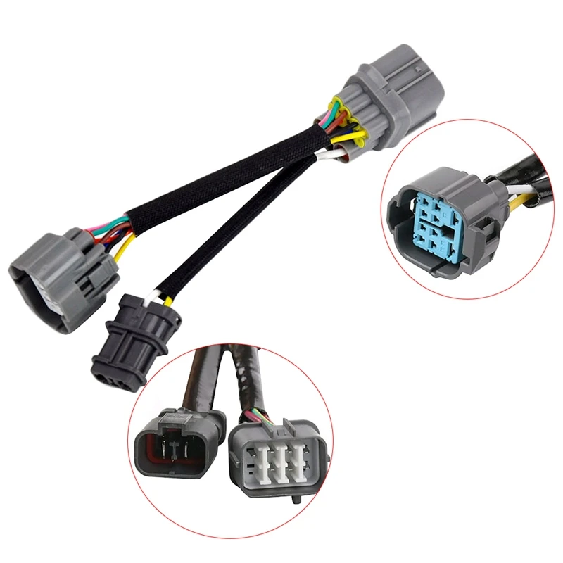 Проводка двигателя Obd1 для 10 контактный Obd2 компонентов джемпер жгут Acura Honda