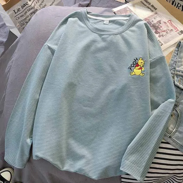 MaY 3370 lv Веселое Harajuku с персонажами из мультфильмов футболка с вышивкой летние шорты с длинными рукавами Повседневные свободные футболки в Корейском стиле для девочек; корейский Для женщин футболки черного и белого цвета Топ - Цвет: MaY 3370 lv