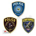 Полицейский значок Нью-Йорк ва, брендовая Автомобильная наклейка, наклейка на лобовое стекло, бампер, мотоциклетный шлем, Высококачественная виниловая наклейка KK, царапины, ПВХ