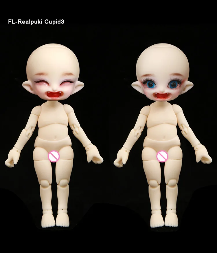 Пукипуки Cupid3 1/12 Fairyland FL BJD кукла розовая улыбка эльфы игрушки шарнирная кукла