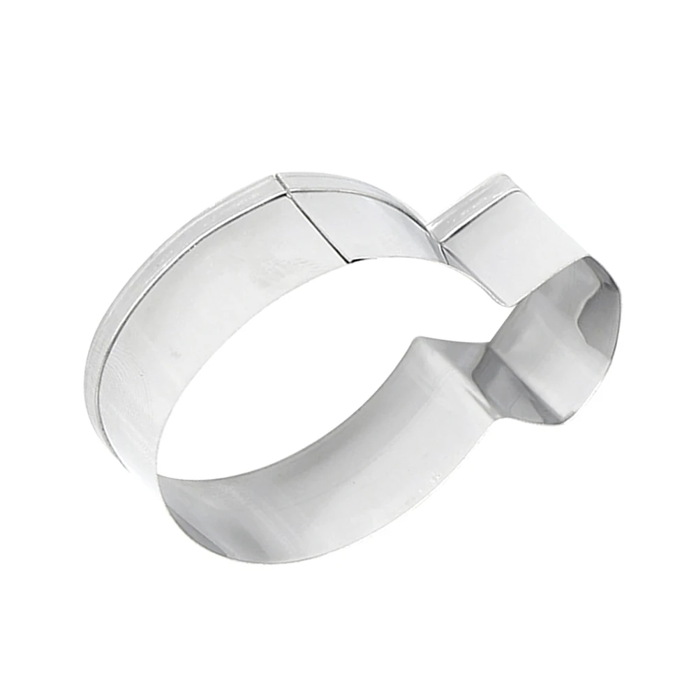 Свадебное кольцо с бриллиантом из нержавеющей стали Форма для выпечки печенья