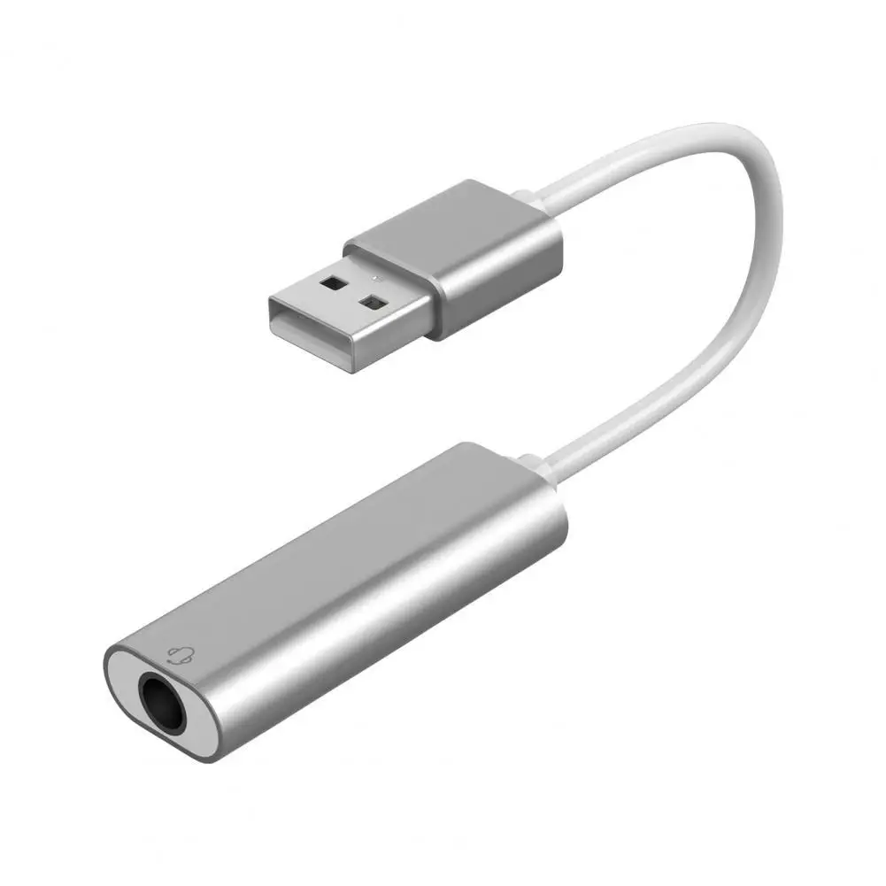 USB-звуковая карта 2 в 1 из алюминиевого сплава для компьютера 7 каналов |