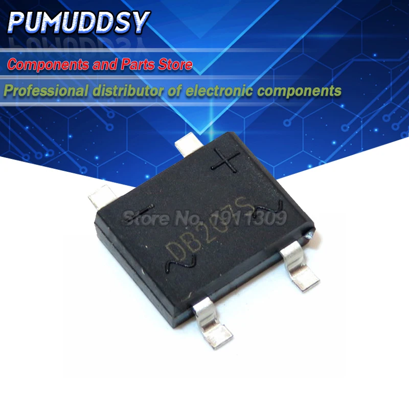 10 шт. DB207S SOP4 DB207 SOP SMD новый и IC