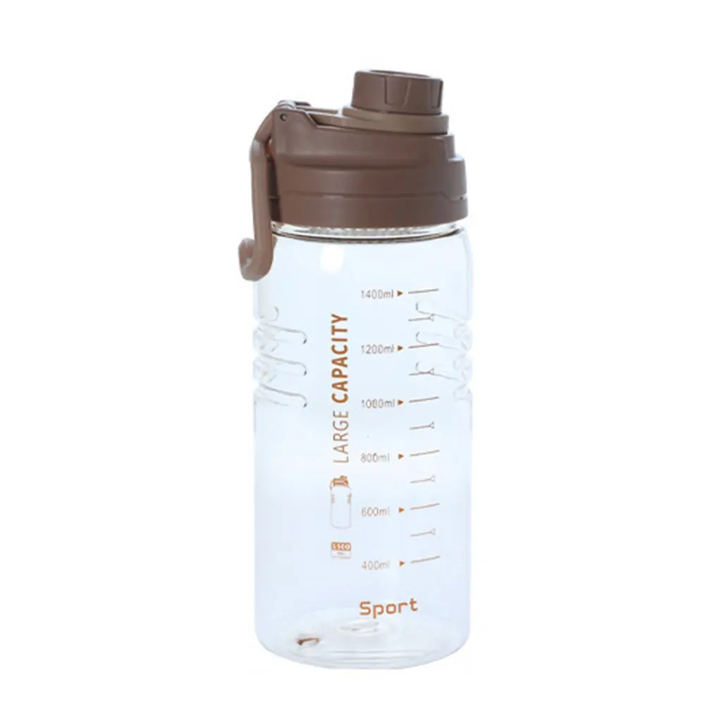 

1.5L Drinking Water Bottle with Straw Sports Bottles Leak Proof Children School With Lid Hiking Camping Plastic BPA Free