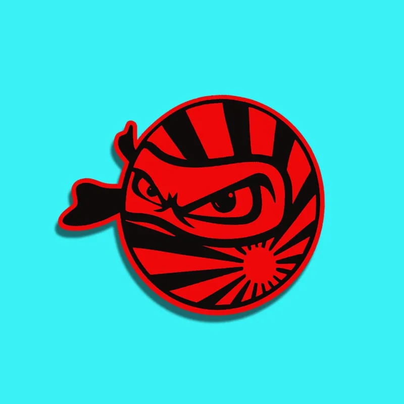 Светоотражающие японского ниндзя JDM наклейка маньяк японский виниловые наклейки