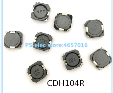 

10 шт./лот SMD Силовые индукторы CDRH104R CD104R 10*10*4 мм 2.2UH 3.3UH 4.7UH 6.8UH 10UH 22UH 33UH 4768uh 100UH 150UH 220UH 330UH