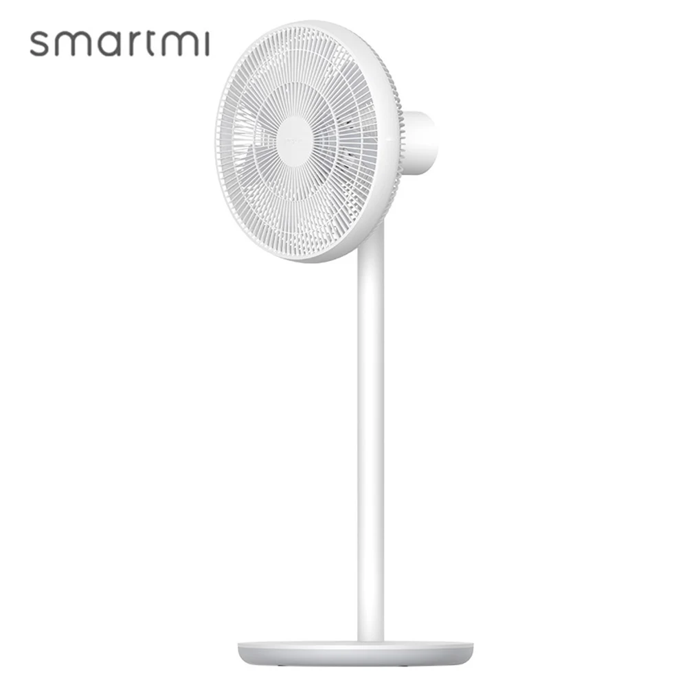 White Smartmi 2S напольный вентилятор DC преобразования частоты пьедестал вентиляторы дома перезаряжаемые портативный кондиционер натуральный ветер - Цвет: White