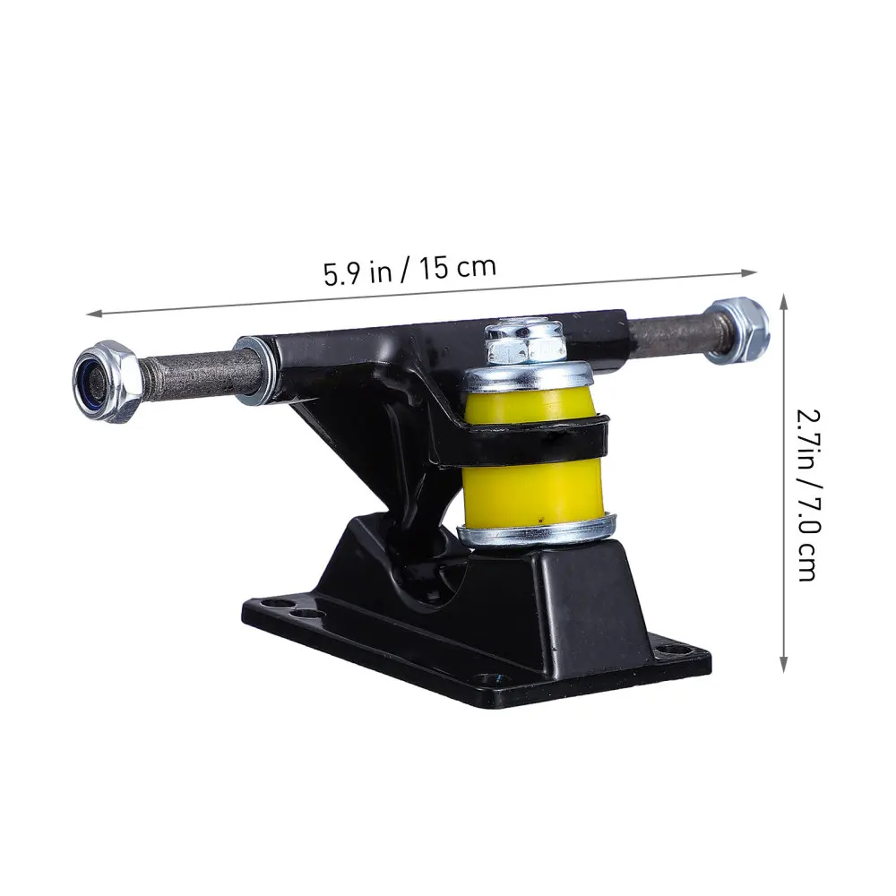 

1 Pair Aluminium 3.25 Inch Wheel Skateboard Trucks Skateboard Wheels Brackets