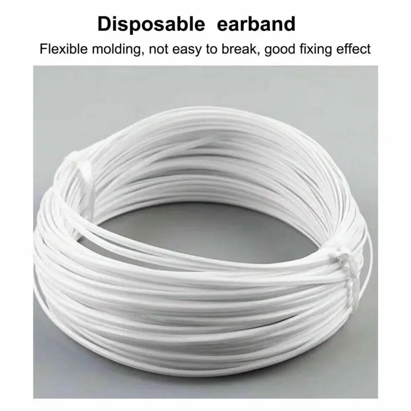 Американский 100 м 3 мм круглый эластичный тонкий шнур Ремесленная нить стрейч