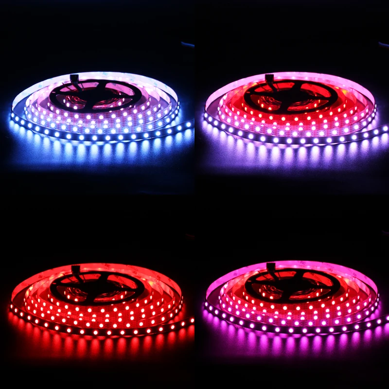 

WS2813 led pixel strip 1/2/3/4/5m Dual-signal 30/60/144 pixels/leds/m IP30/IP65/IP67 waterproof DC5V RGB 2813 IC Led Strip light