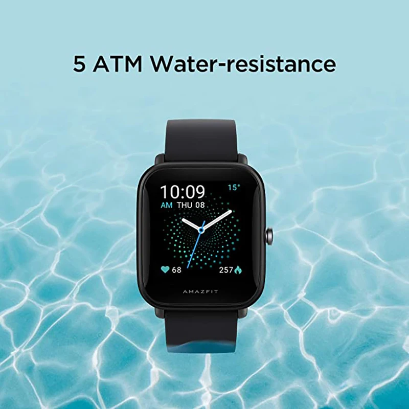 

New Amazfit Bip U Smartwatch Color Display GLONASS Sleep Monitoring Sport Tracking 5ATM Water Resistant for Android