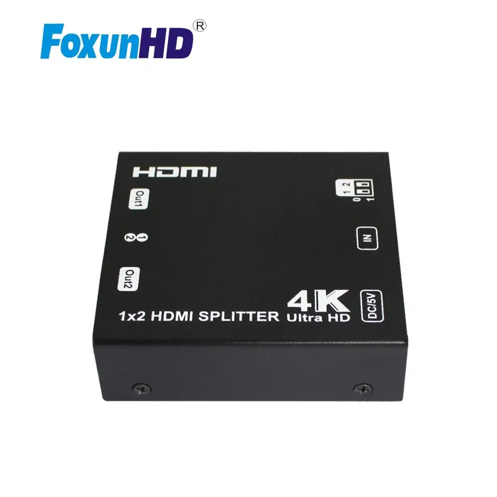 Foxun 1x2 HDMI разветвитель с поддержкой EDID HDCP1.4 4K|Операционные усилители| |