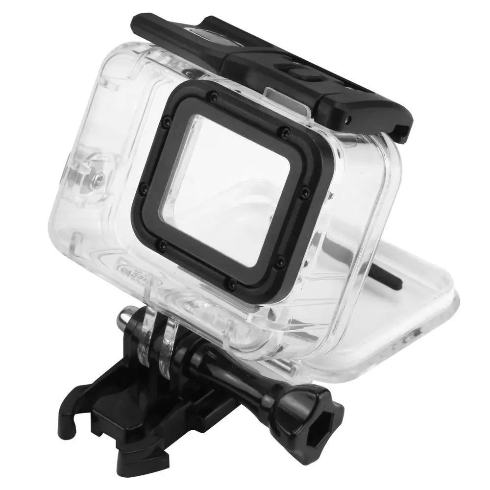 

Водонепроницаемый чехол для камеры Go Pro GoPro Hero 5 6 7, черный защитный чехол для подводного плавания, крепление, аксессуары для экшн-камеры, 45 м