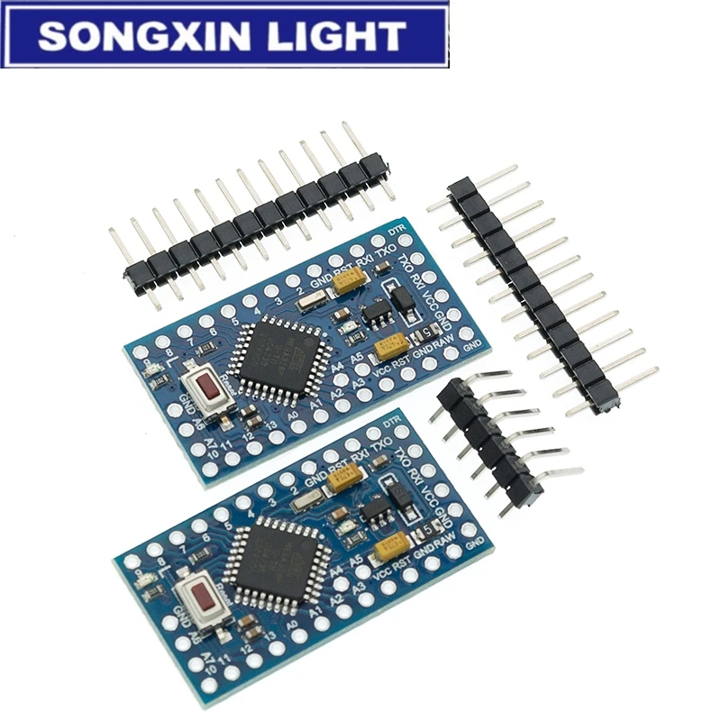 Модуль ATMEGA328P Pro Mini 328 ATMEGA328 5 в 16 МГц м 10 шт./лот | Электронные компоненты и