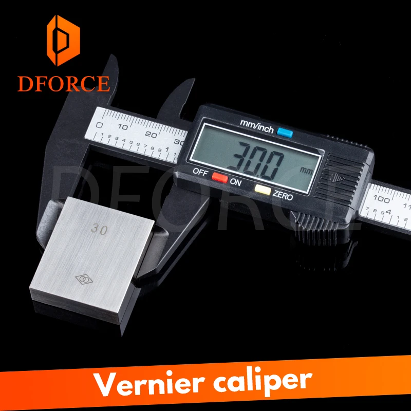 Dforce 150 мм большой размер lcd цифровой электронный углеродный волоконный верниер