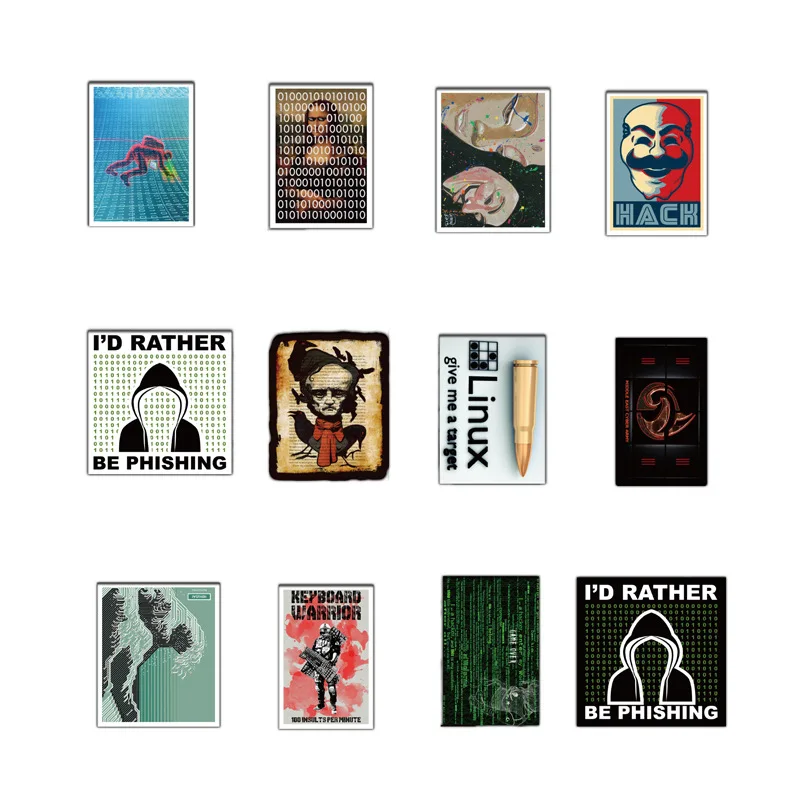 50 шт. стикер для велосипеда ноутбука холодильника офисной гитары скейтборда книг