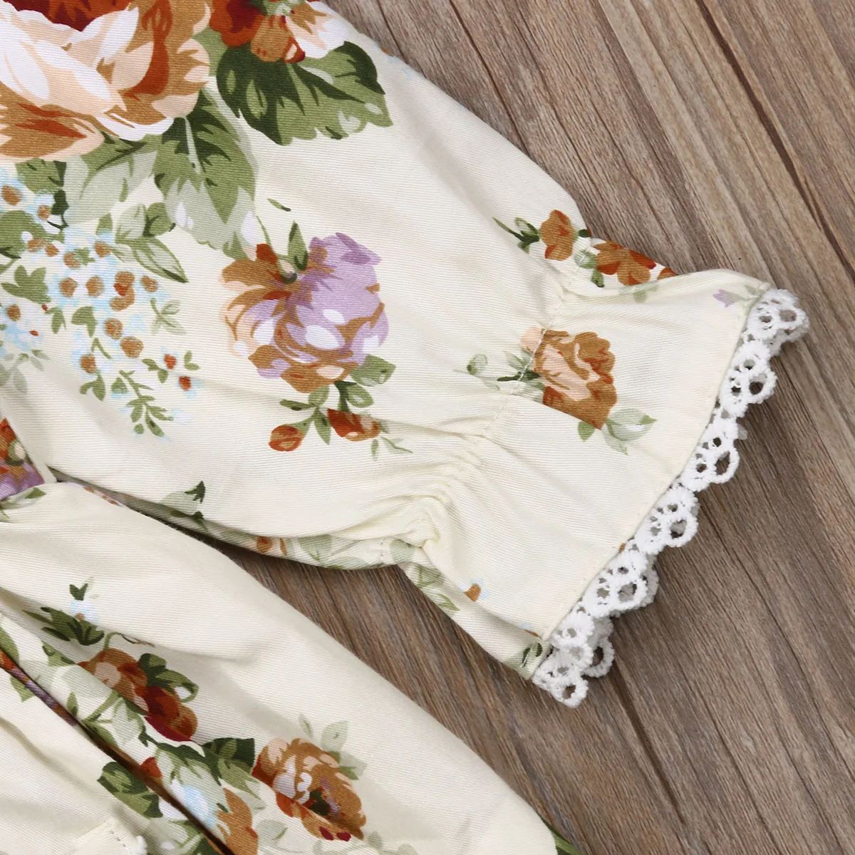 Новинка Комбинезон с цветочным рисунком для маленьких и больших сестер Платье