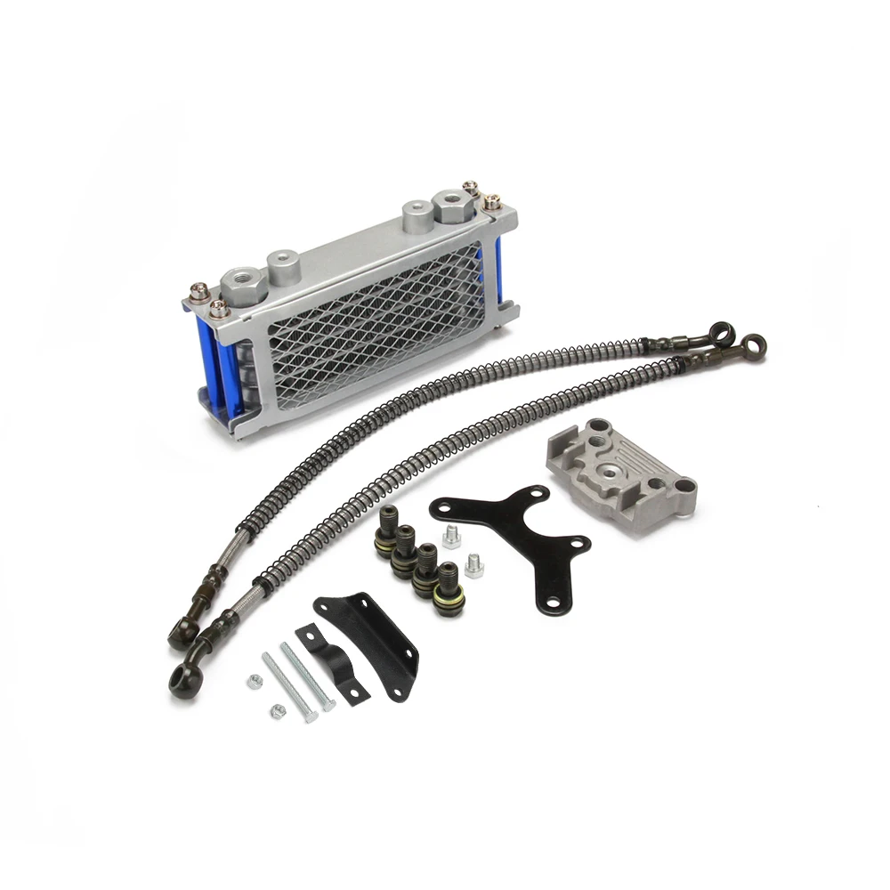 Синяя масляная охлаждающая радиатор для мотоцикла 125 куб. См китайские