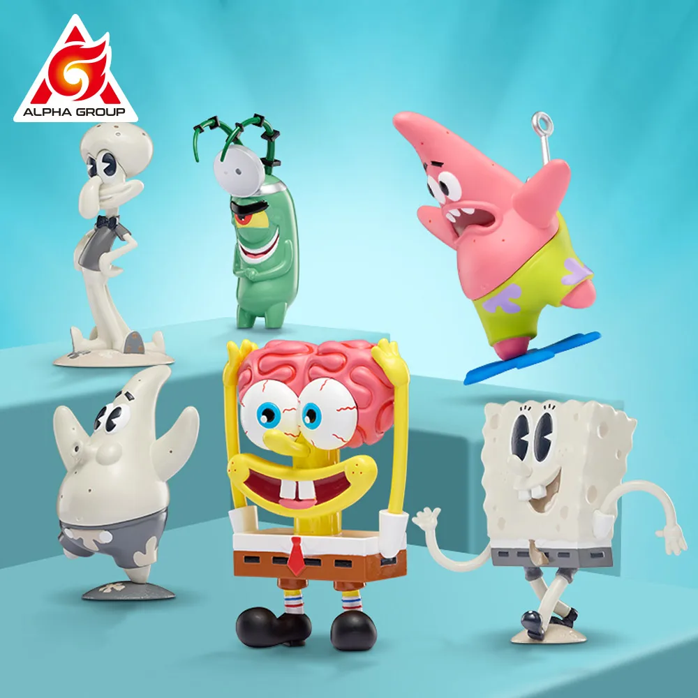 Губка Боб Квадратные Штаны рождественские игрушки шедевр памятные Фигурки
