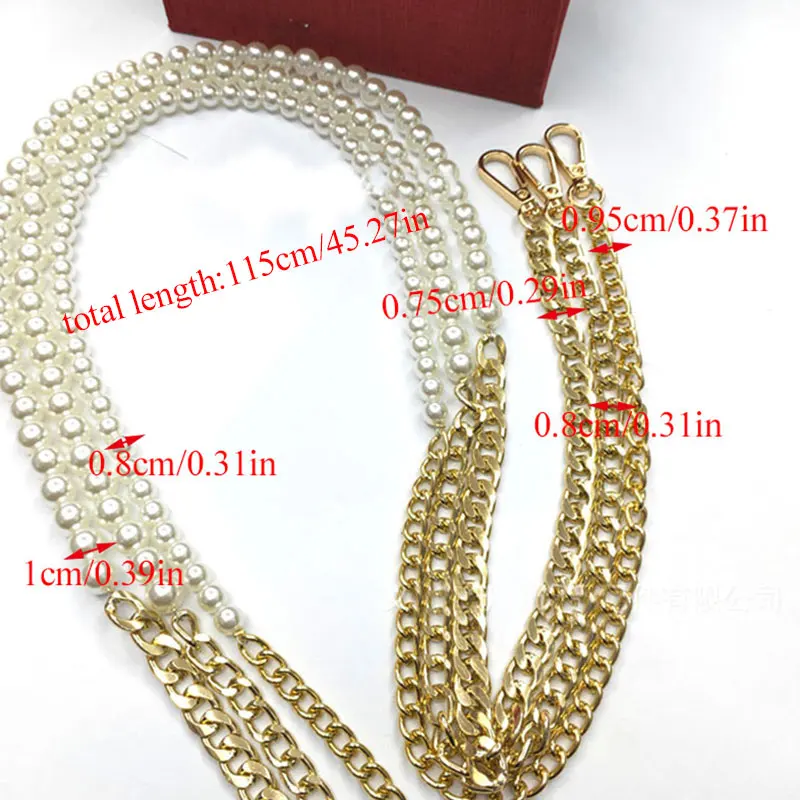 Имитация жемчуга сумка пояс с цепочкой пряжкой Сумка ручками женская на плечо