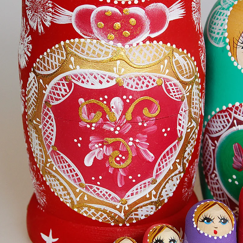 

Creative European Home Decoration With 10 Layers Of Doll Set For Birthday Creative Gifts Small Jewelry And Crafts