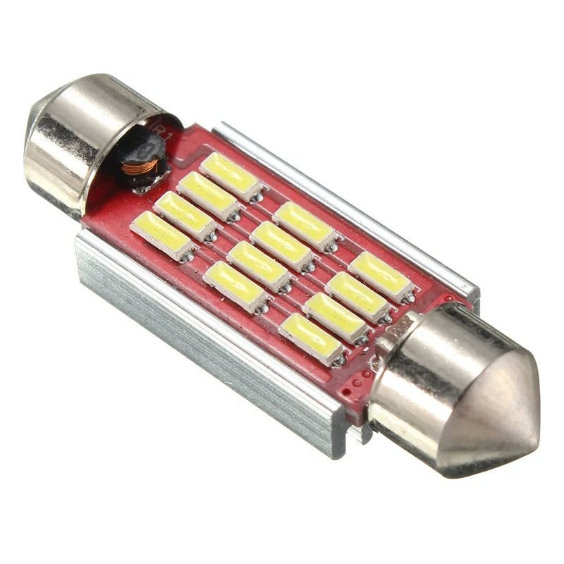 2 шт./4 шт./10 светодиодный т. светодиодные купольные лампы 4014 SMD СВЕТОДИОДНЫЙ Led 36 мм