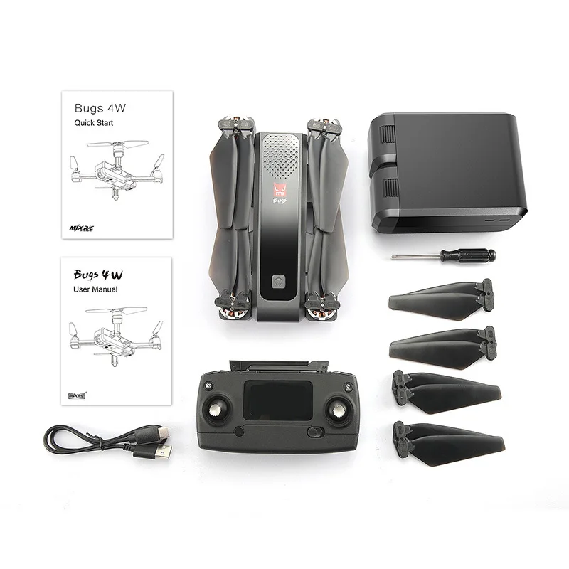 MJX B4W Радиоуправляемый Дрон с бесщеточным Мотором и камерой 4K HD 5G WIFI FPV GPS