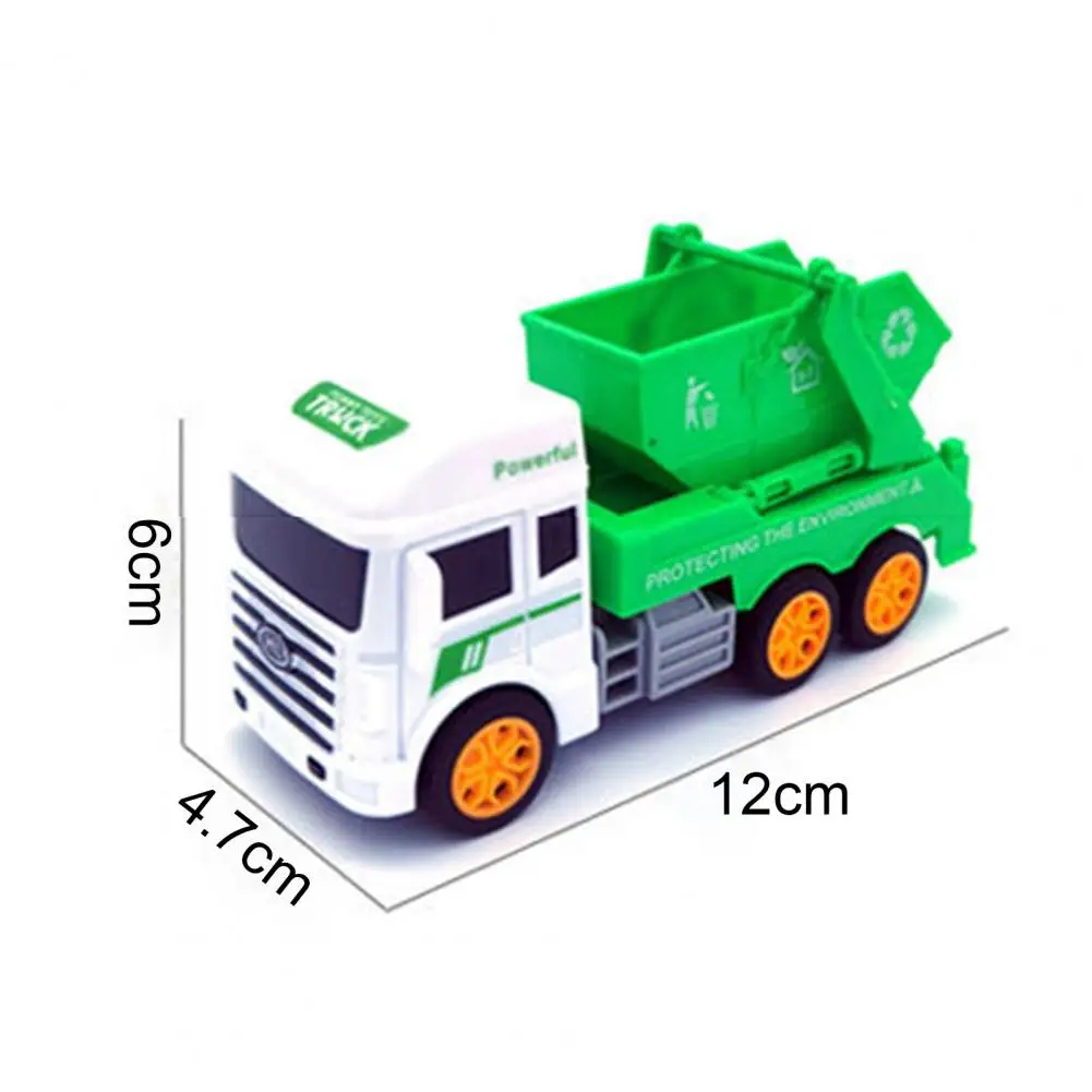 Игрушечный Мусоровоз без заусенцев Небьющийся развивающие игрушки