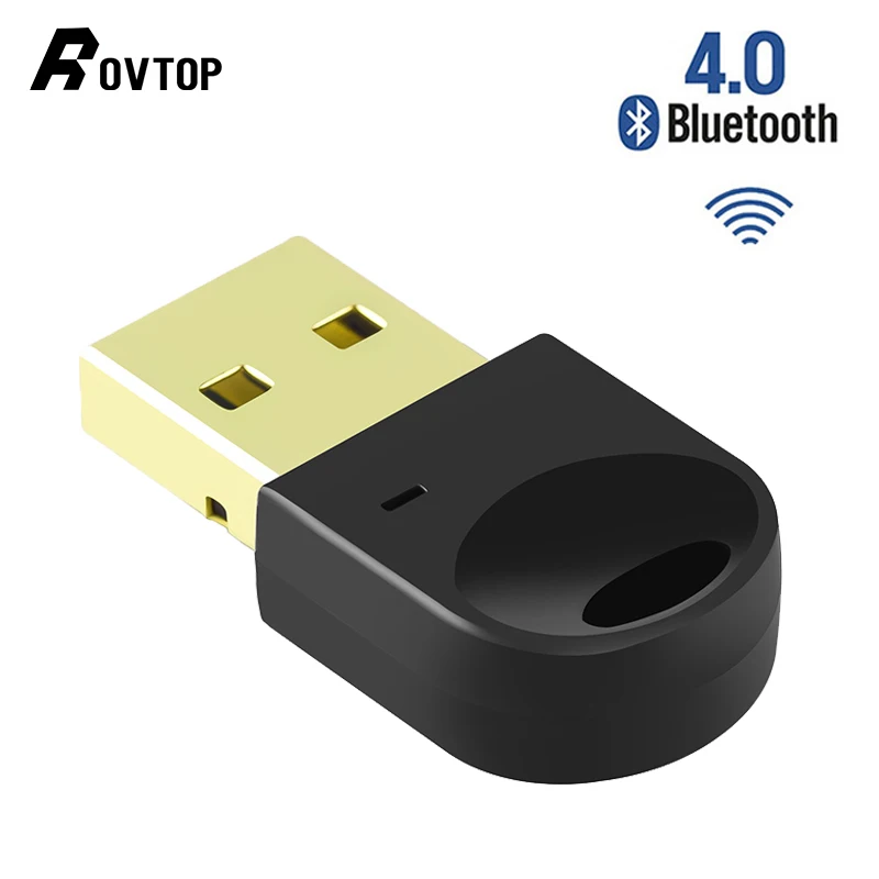 Rovtop CSR 4 0 беспроводной usb-адаптер Bluetooth музыкальный приемник для ПК компьютера