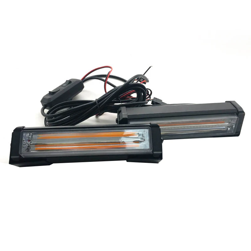 

Car LED Front Light Warning Flashing Firemen Police Emergency Light Ambulance Police Strobe LED Warning Light