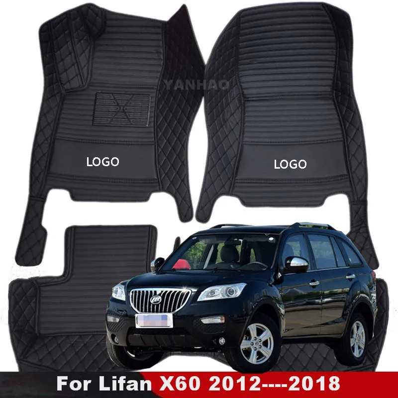 

Автомобильные коврики для Lifan X60 2012 2013 2014 2015 2016 2017 2018, автомобильные аксессуары, интерьерные Чехлы, коврики, коврики для внутренних деталей