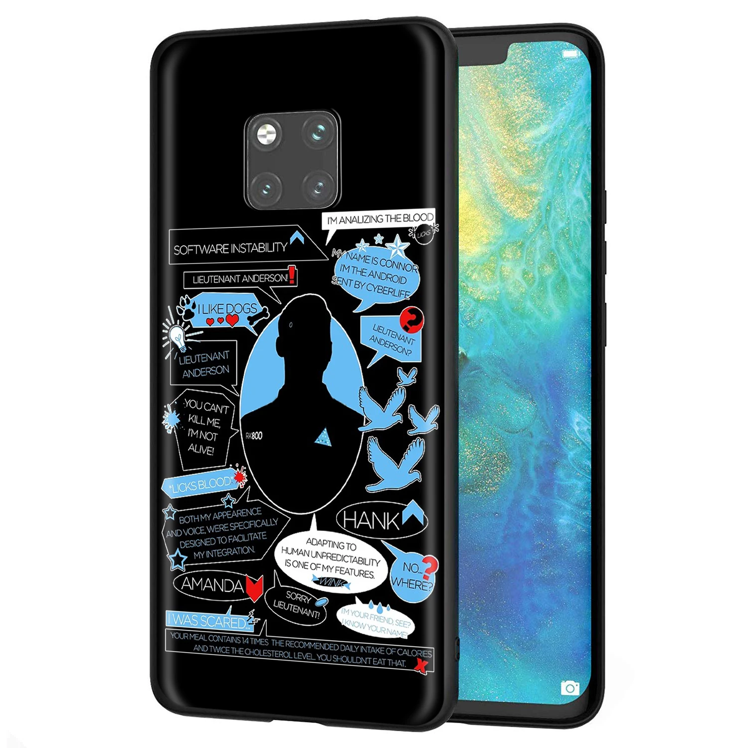 YIMAOC Детройт станьте человеком чехол для Huawei Mate 20 Honor 6a 7a 7c 7x8 8x9 10 Nova 3i 3 Lite Pro Y6 2018