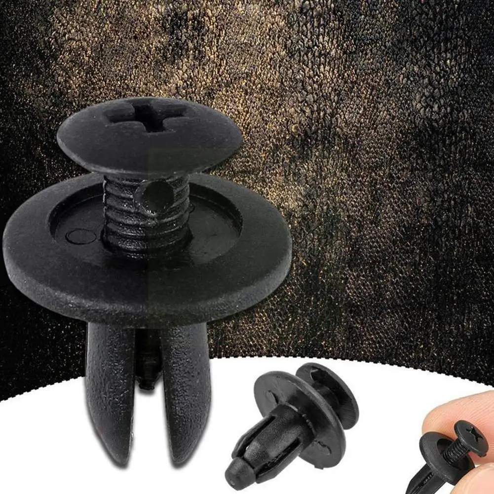 

100pcs Mixed Fastener Clamp Set Car Plastic Rivet Fasteners Bumper Clips Body Fender Kit Rivet Automobile Fastener Plastic U8X8