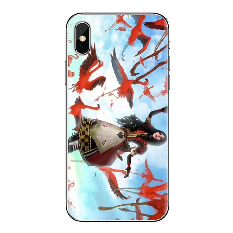 Аниме Alice Madness Returns для девочек Xiao mi 4 5 5s 6 A1 A2 5X6X8 9 Lite SE Pro Max Mix 2 3 2S силиконовый чехол