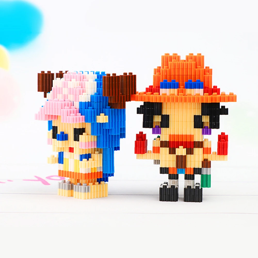 Строительные блоки одна штука Дракон аниме фигурка 3D модель мини Образование