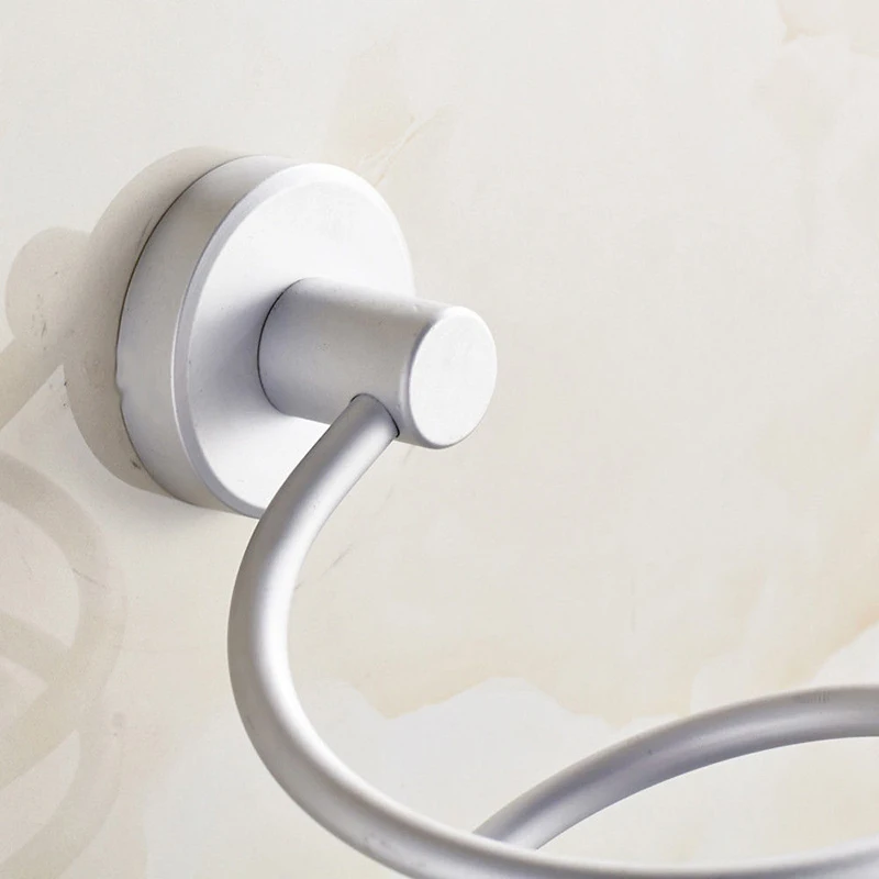 2019 Aluminum Bathroom Wall Shelf Wall-mounted Hair Dryer Rack Storage Hairdryer Support Holder Spiral Stand on sale | Обустройство