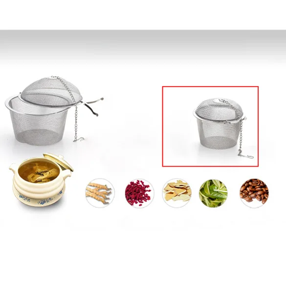 Ситечко для заваривания чая из нержавеющей стали 45/55/65 мм|Ситечки чая| |